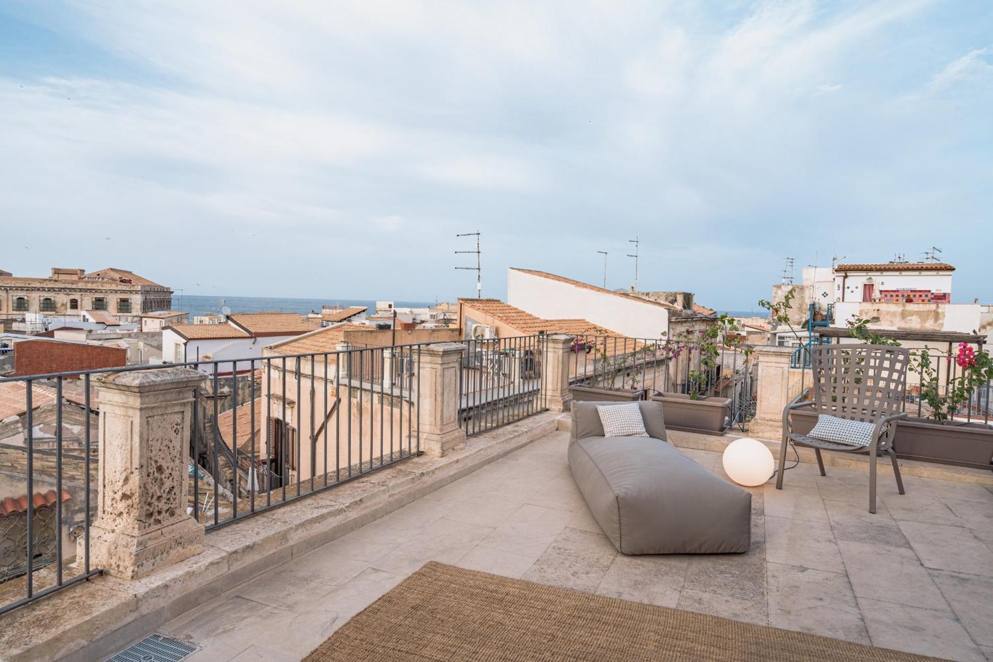 Alma Maris Terrazza Al Tempio By Bed&Bros Apartment Syracuse Exterior photo
